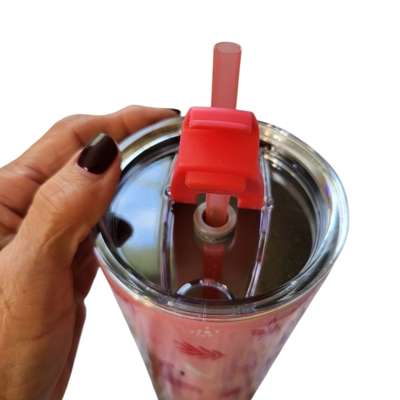 NWT Party LIKE A Star Cantini Star Pink Flamingo Party Tumbler 22oz - Picture 10 of 14